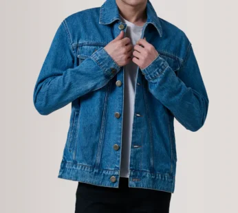 Men’s Conard Blue Denim Trucker Jacket