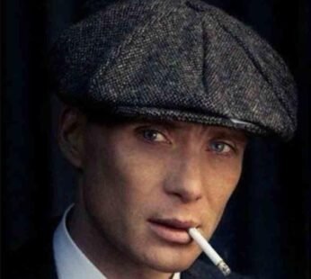 Wool Newsboy Caps Men Herringbone Flat Caps Gatsby