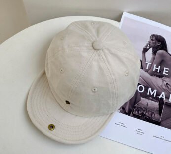 Women’s Two Baseball Caps With Solid Color Soft Brim