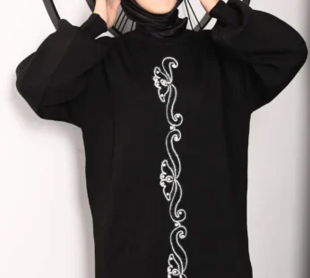 Winter Floral Printed Long Sleeves 2 PCs Co-Ord Set