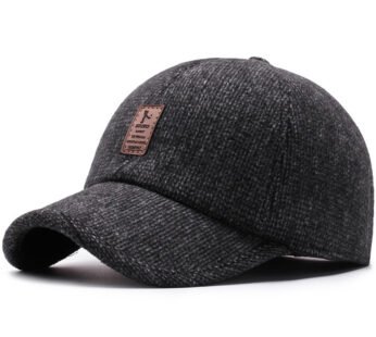 Men’s Middle-aged And Elderly Woolen Baseball Caps
