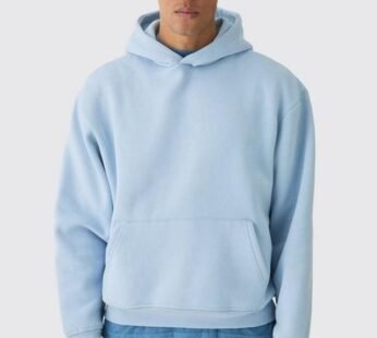 330GSM Oversized Boxy Basic Hoodie