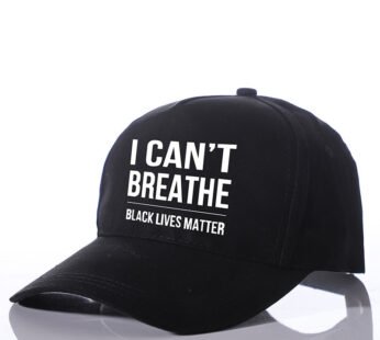 I can’t Breathe Printed baseball caps