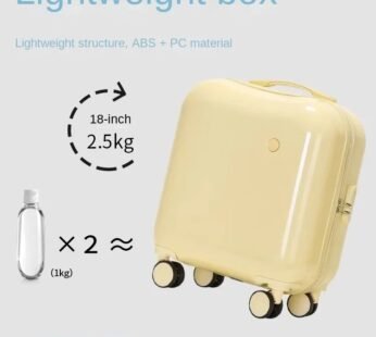Mini Cute Suitcase Ladies Small Lightweight Luggage Boardable Trolley Case Universal Silent Wheel Suitcase For Children