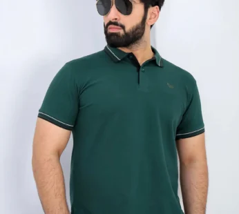 Shadow Green – Premium Cotton Polo