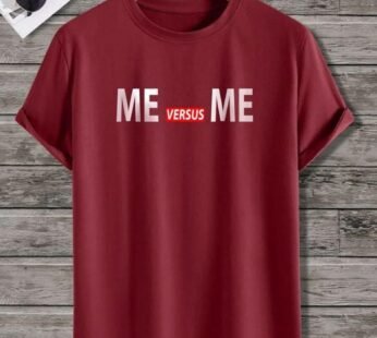 SELF COMBAT COTTON GRAPHIC TEE FOR MEN