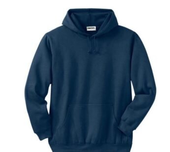 Navy Blue Fleece Big & Tall PullOver Hoodie
