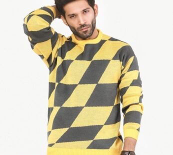 Buy FUROR Regular Fit Crew Neck Sweater online –