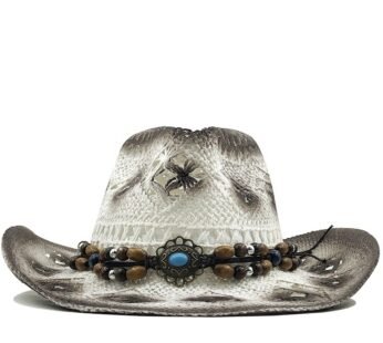 New Women’s Beach Cowboy Straw Caps Sun Hat