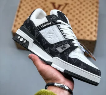 Louis Vuitton Black White Trainer