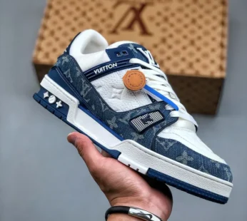Louis Vuitton Blue White Trainer