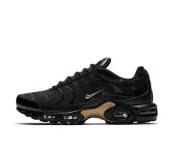 Nike Air Max Plus Black Metallic Gold