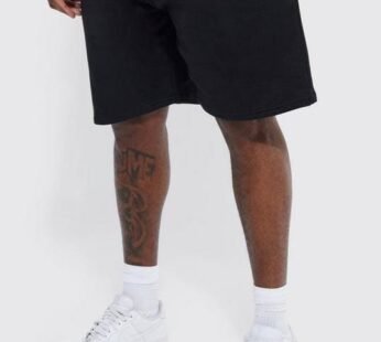 Plus Regular Fit Jersey Short