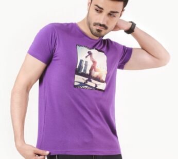 Regular Fit Printed Tee – FMTGT22-002